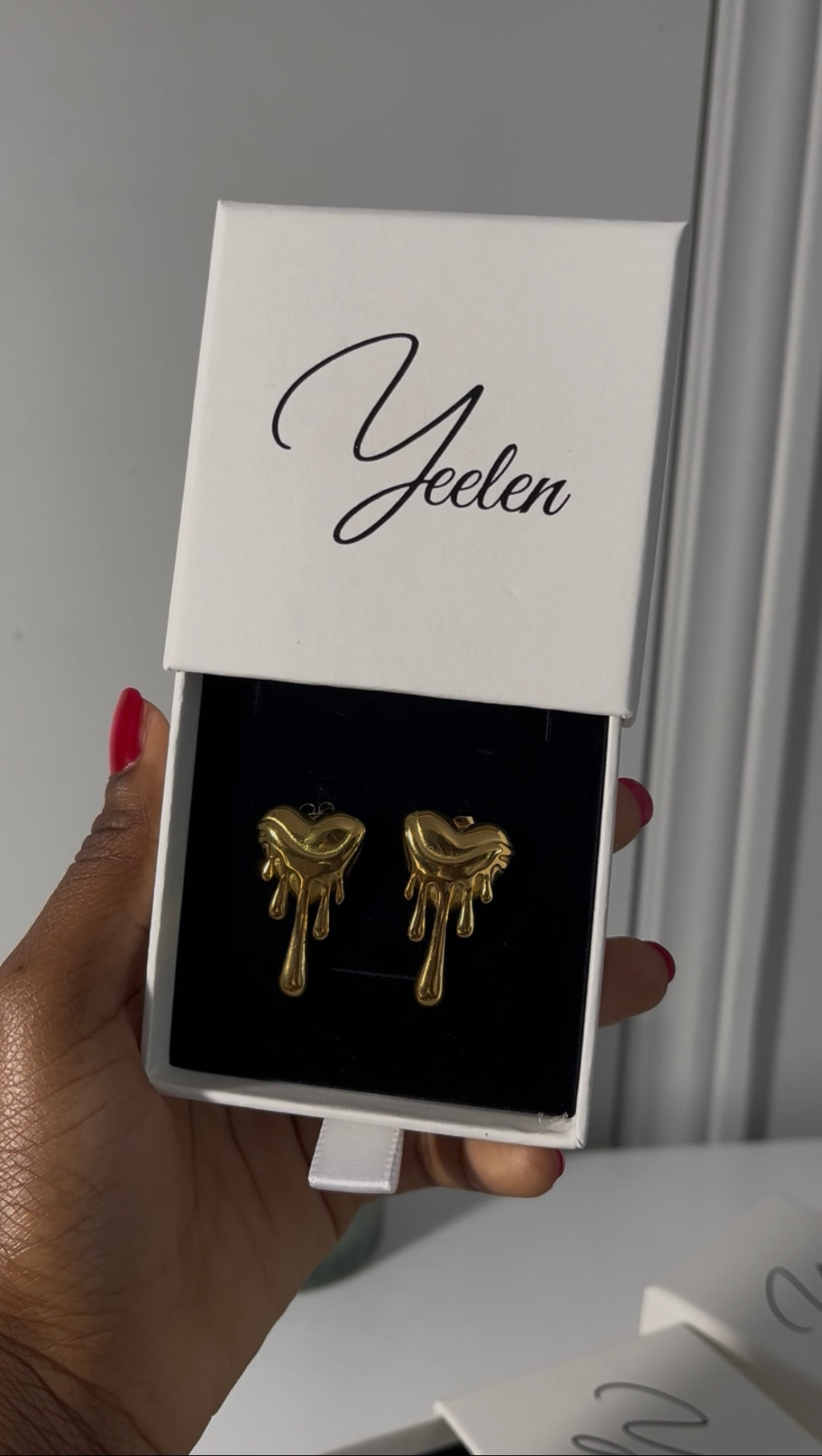 Coeur fondant Boucles d’oreilles