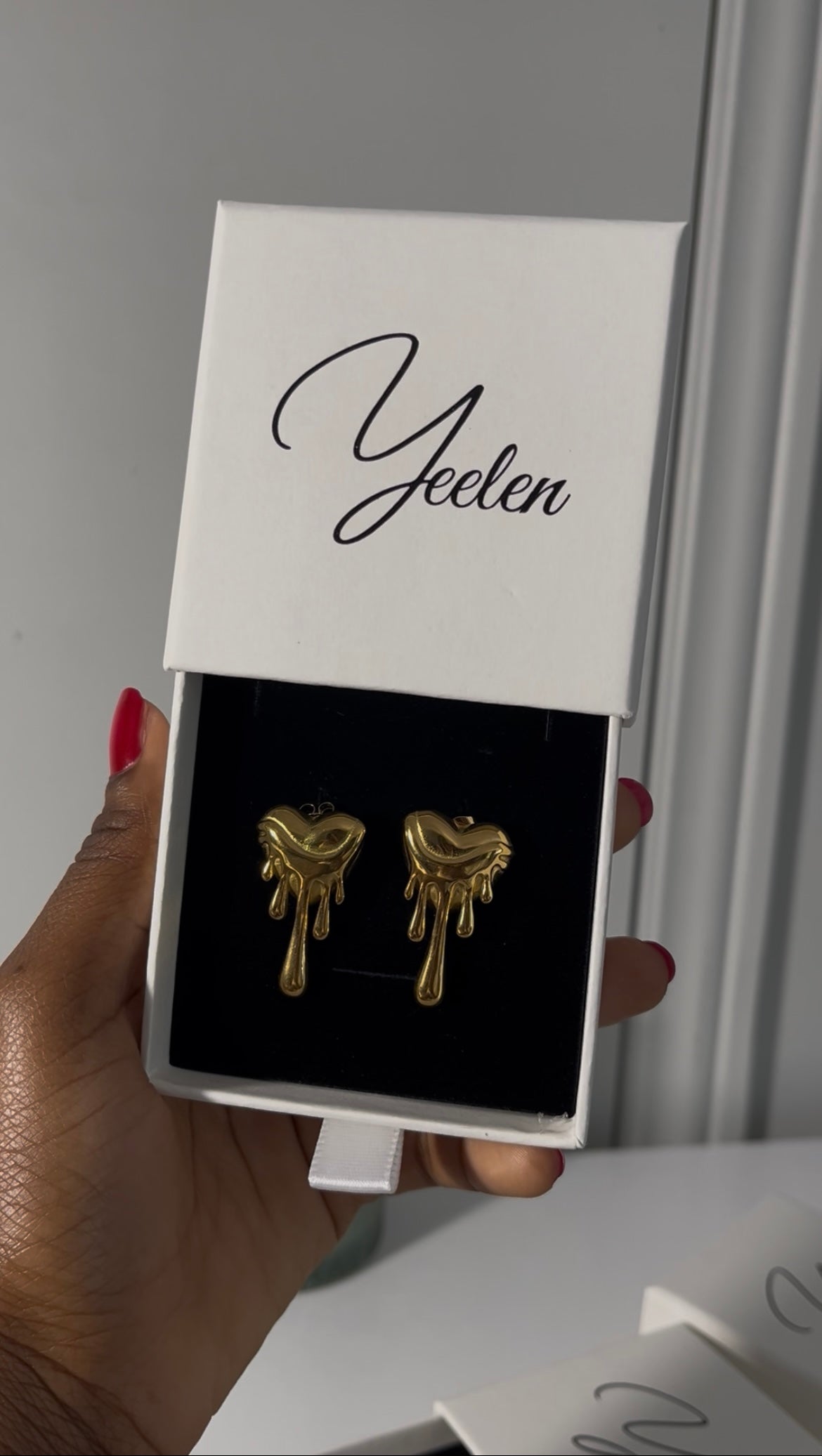 Coeur fondant Boucles d’oreilles