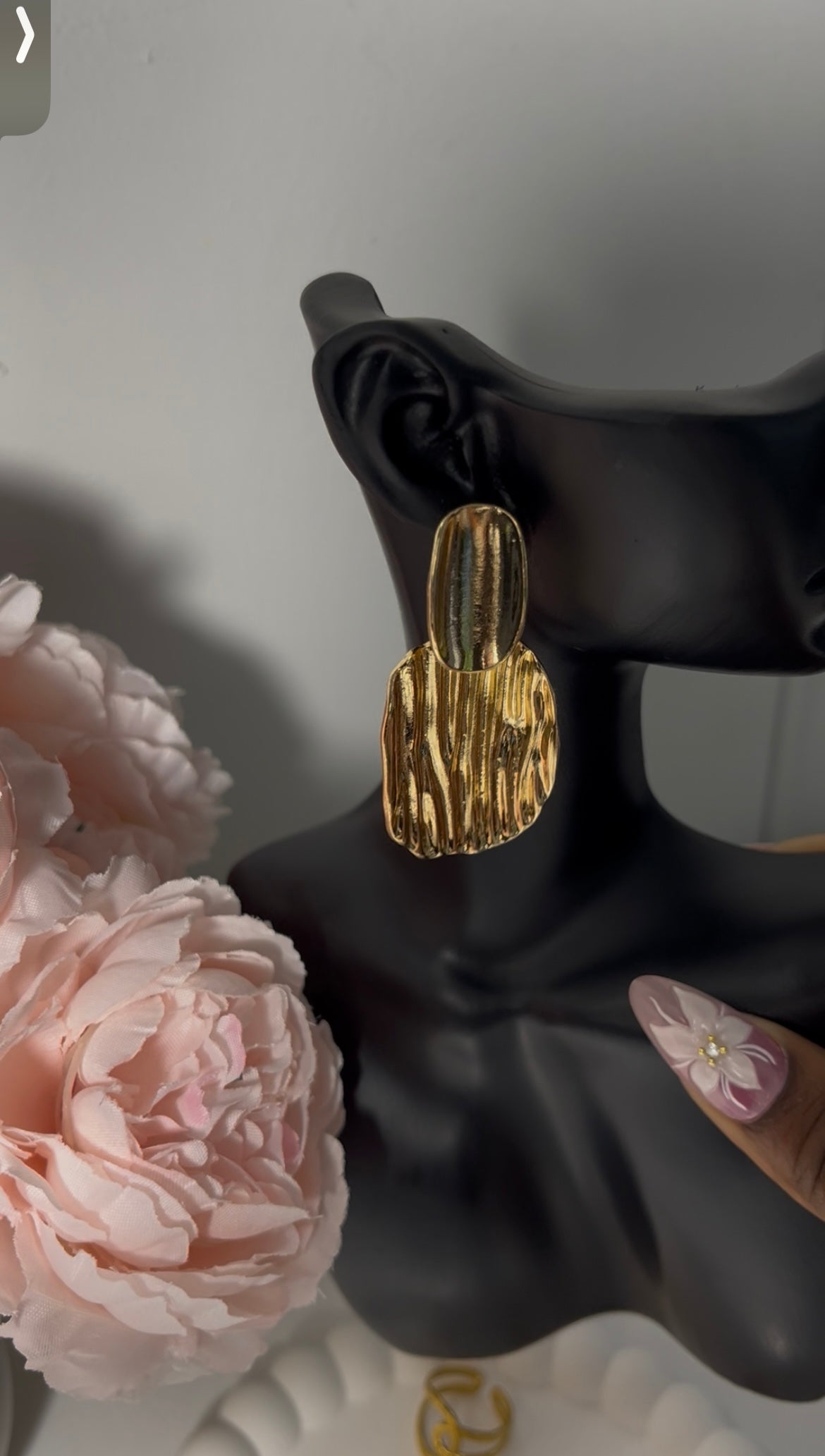 Lumière de soie Boucles d’oreilles