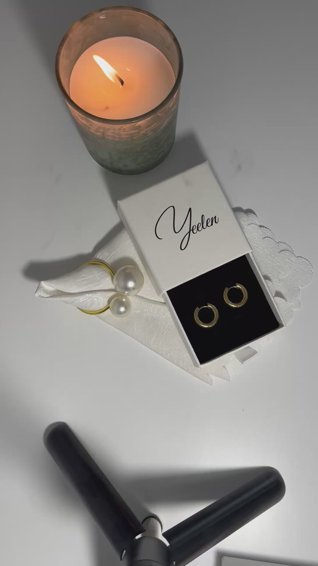 Moon drop Boucles d’oreilles