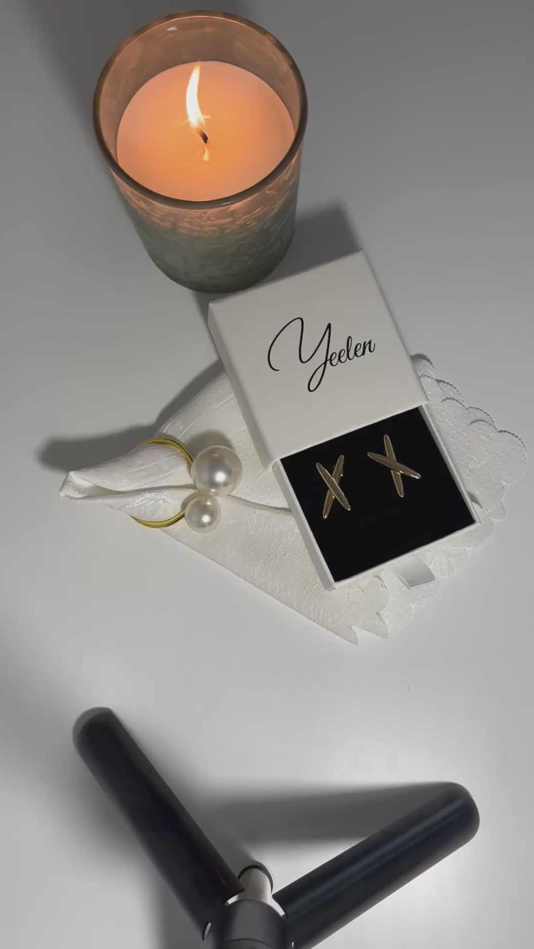 Boucles d’oreilles en croix